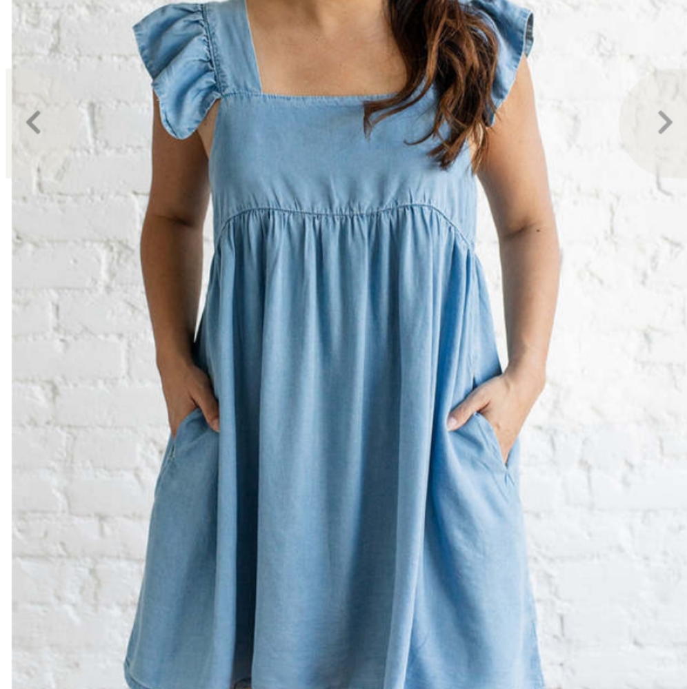 NWT-Miou Muse brand denim dress